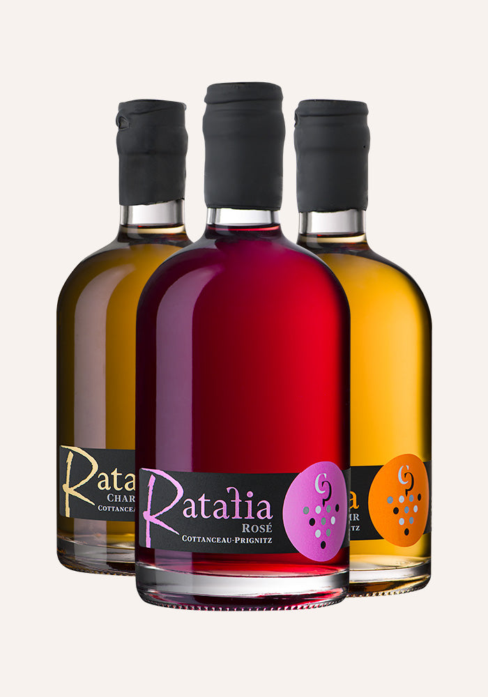 Coffret 3 bouteilles de ratafia