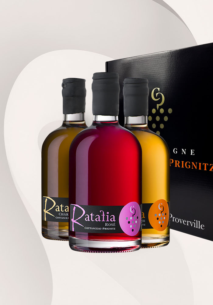Coffret 3 bouteilles de ratafia