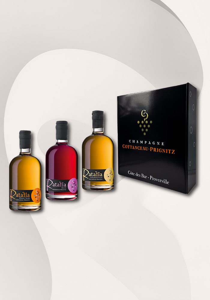 Coffret 3 bouteilles de ratafia