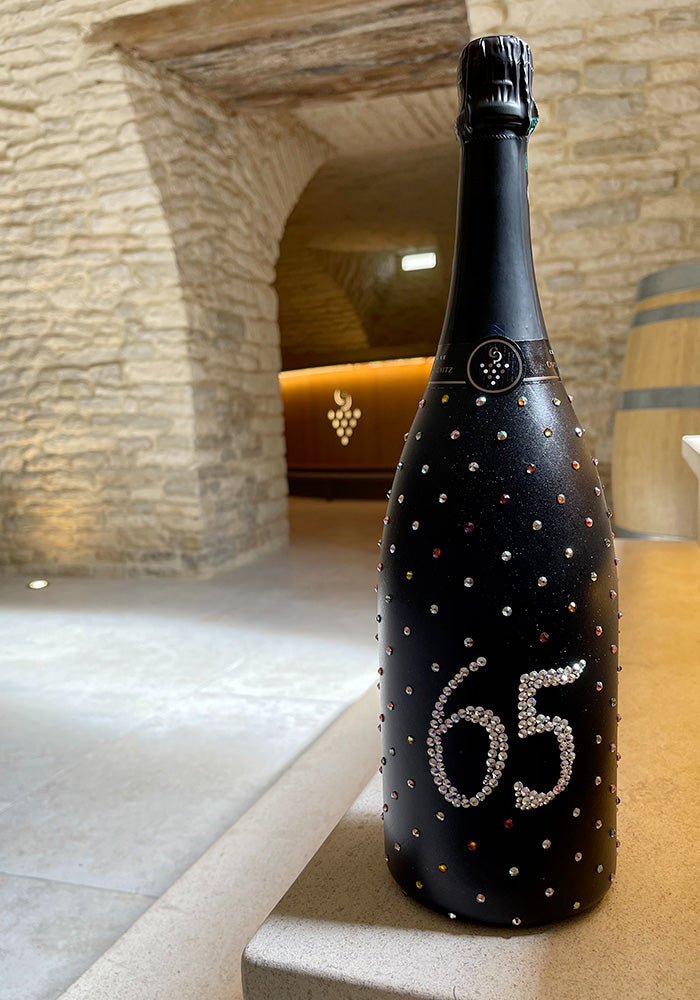 Bouteille peinte (Design by CP)