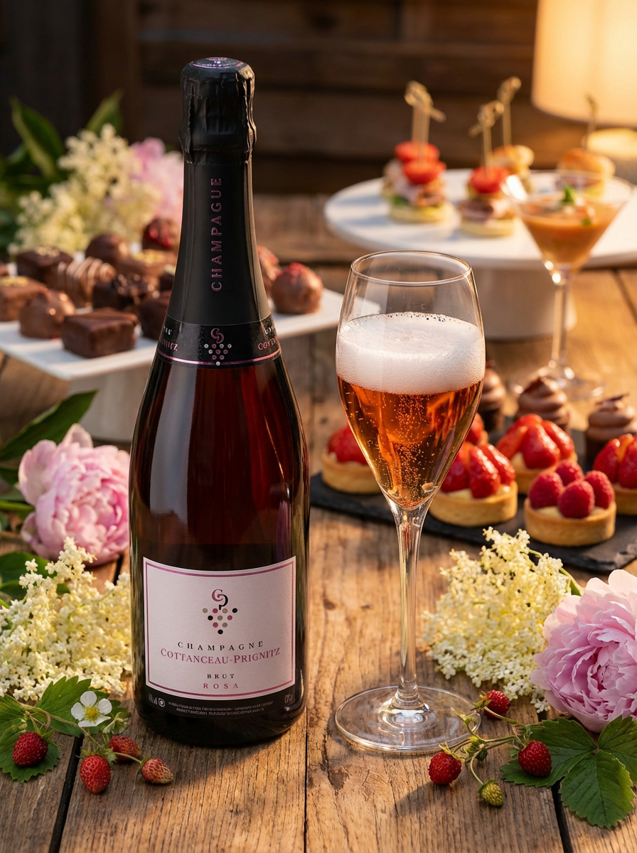 Champagne BRUT Rosa