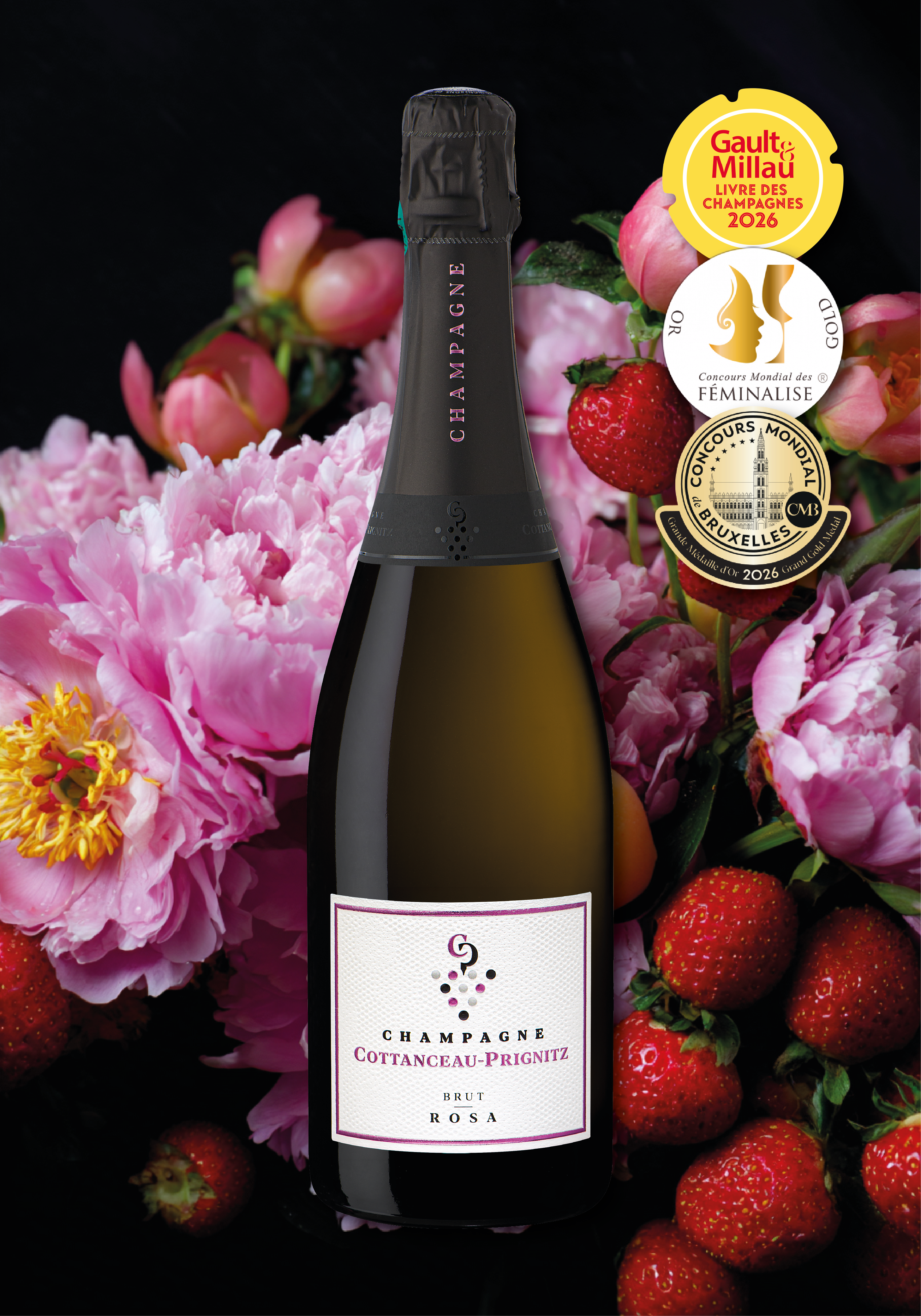 Champagne BRUT Rosa