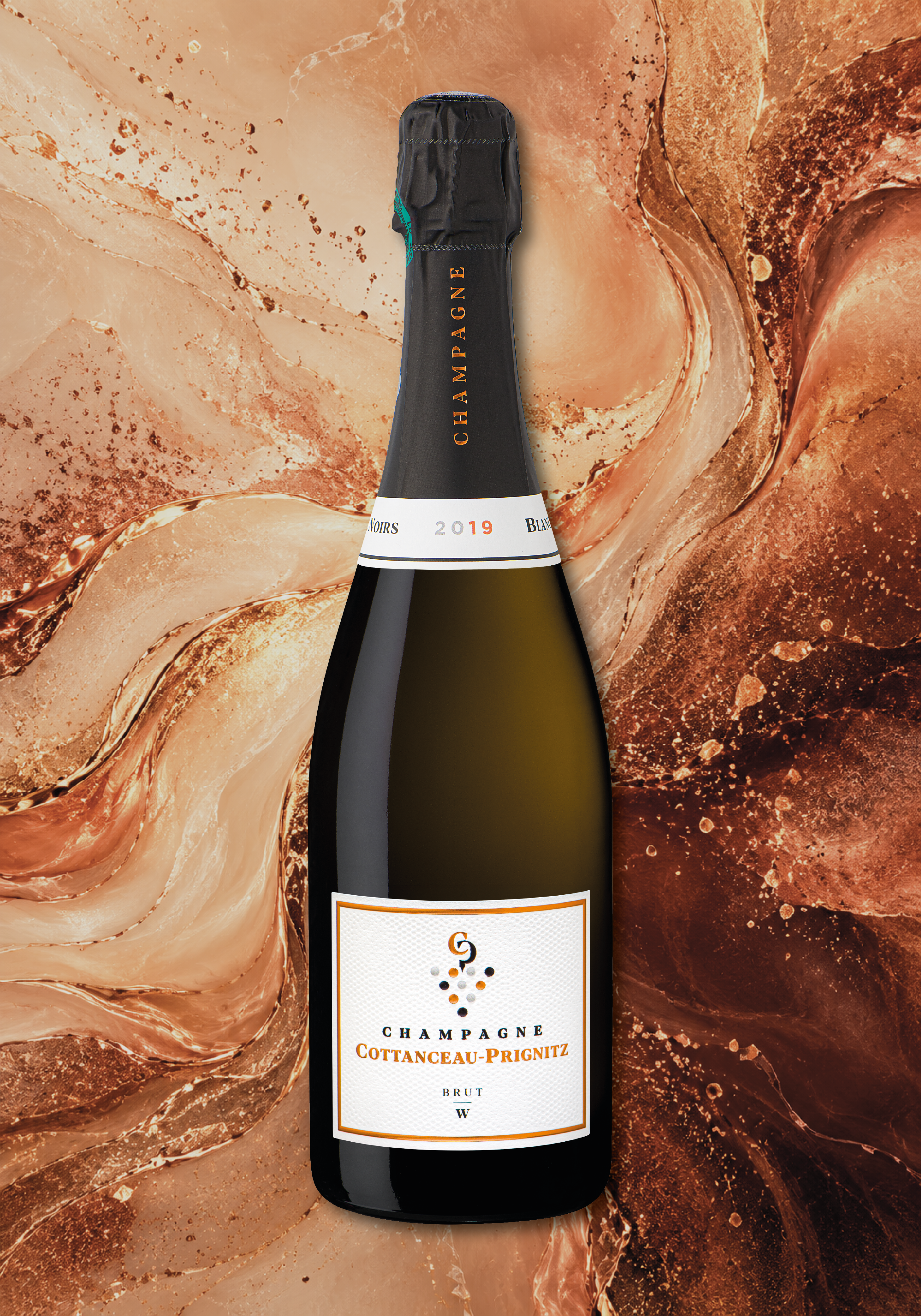 Champagne Brut W Millésime 2019 – Blanc de Noirs